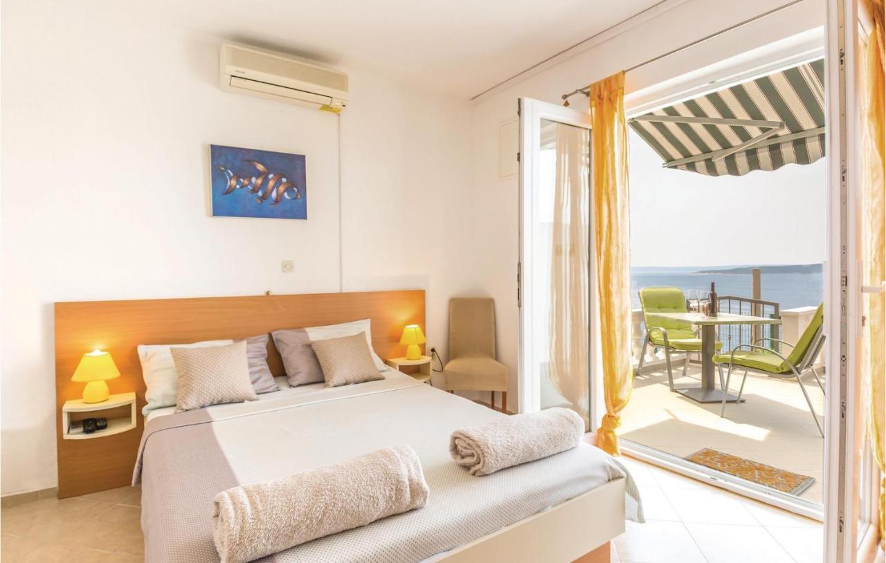 Lovely Apartment In Brela With House Sea View Экстерьер фото