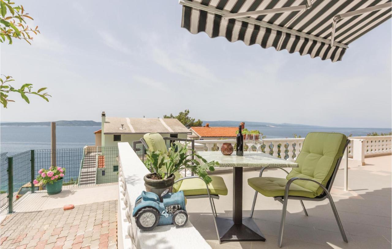 Lovely Apartment In Brela With House Sea View Экстерьер фото