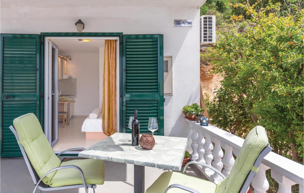 Lovely Apartment In Brela With House Sea View Экстерьер фото